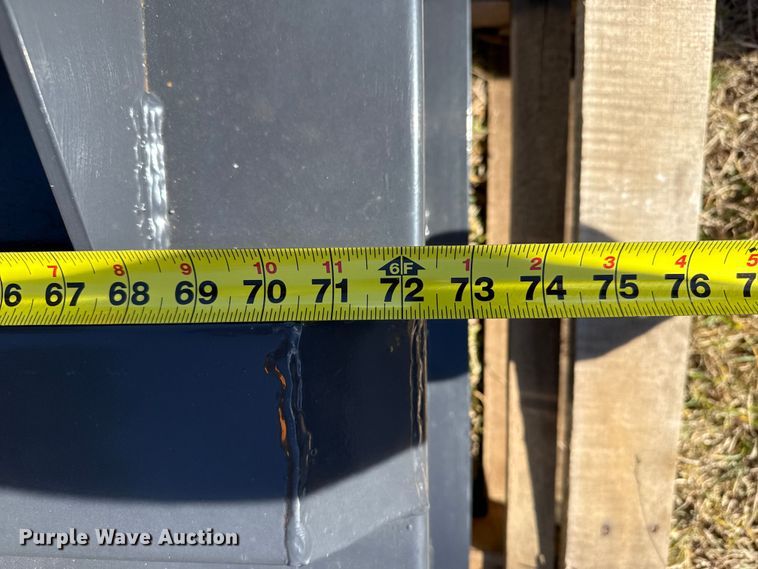 image for item EP0952 2024 Wolverine BC-13-72W skid steer rotary mower