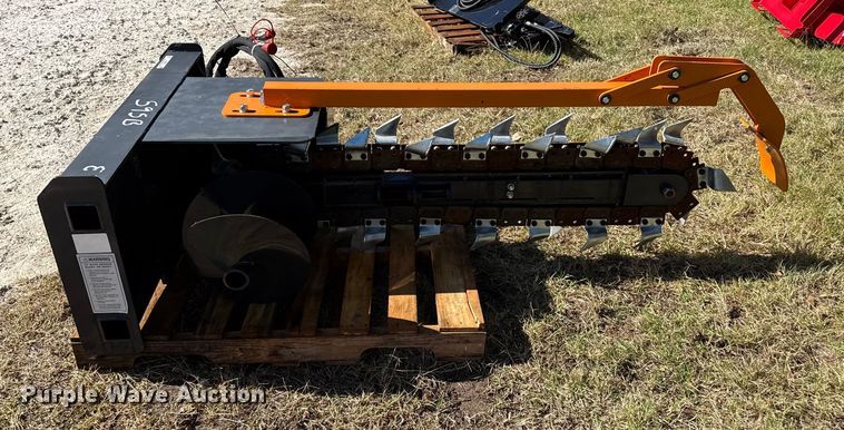 image for item EP0954 2024 Wolverine TCR-12-48H skid steer trencher