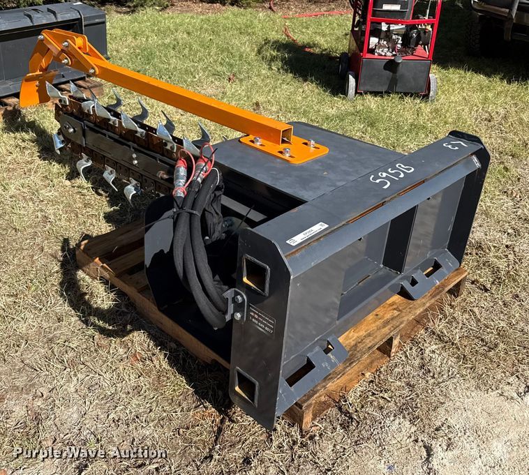 image for item EP0954 2024 Wolverine TCR-12-48H skid steer trencher