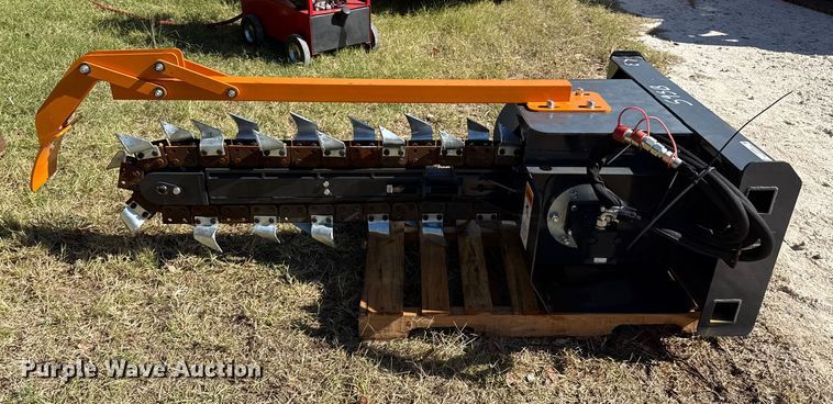 image for item EP0954 2024 Wolverine TCR-12-48H skid steer trencher