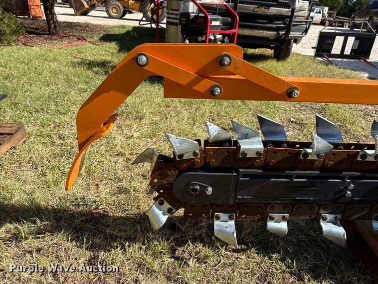 image for item EP0954 2024 Wolverine TCR-12-48H skid steer trencher