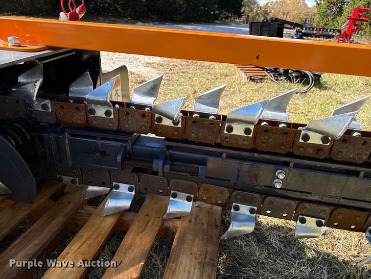 image for item EP0954 2024 Wolverine TCR-12-48H skid steer trencher