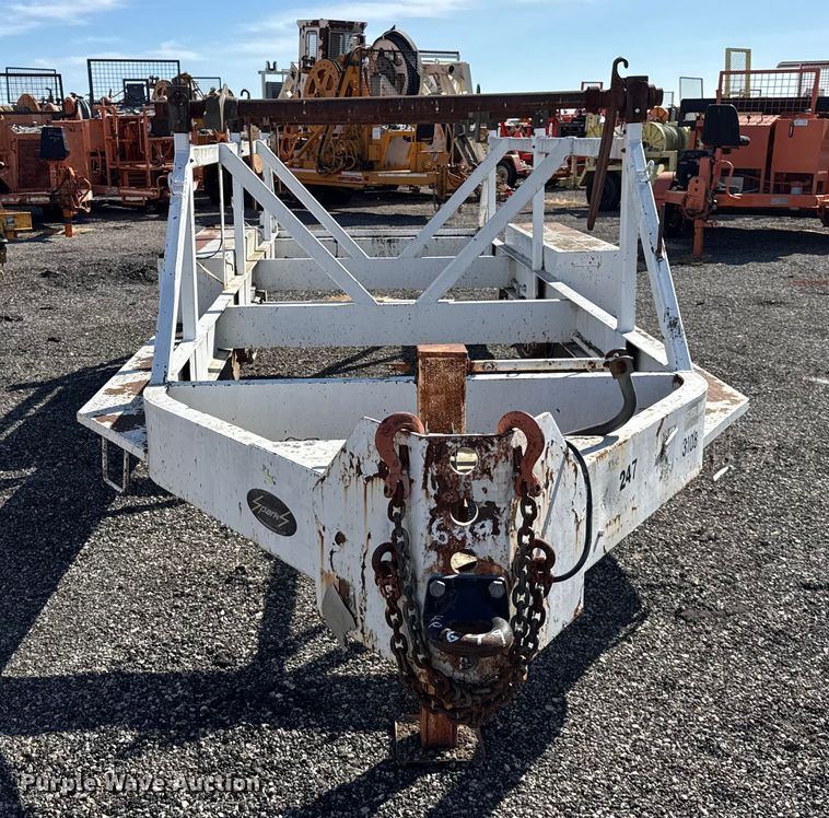 image for item ER0218 1994 Kiefer Built reel trailer