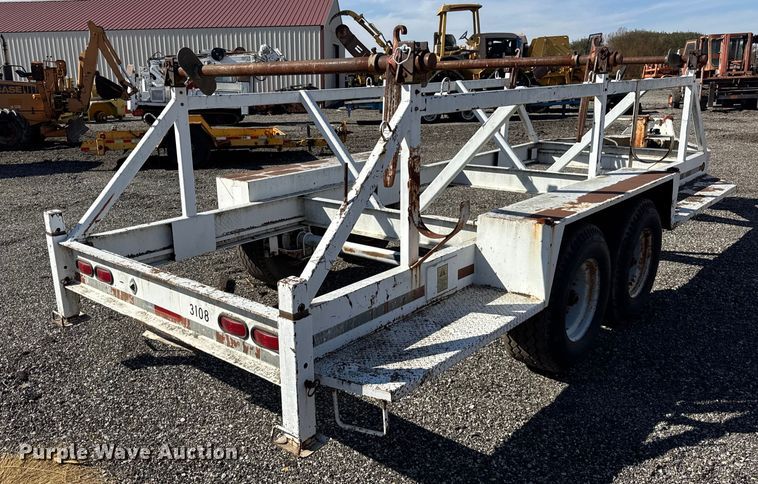 image for item ER0218 1994 Kiefer Built reel trailer