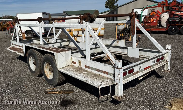 image for item ER0218 1994 Kiefer Built reel trailer