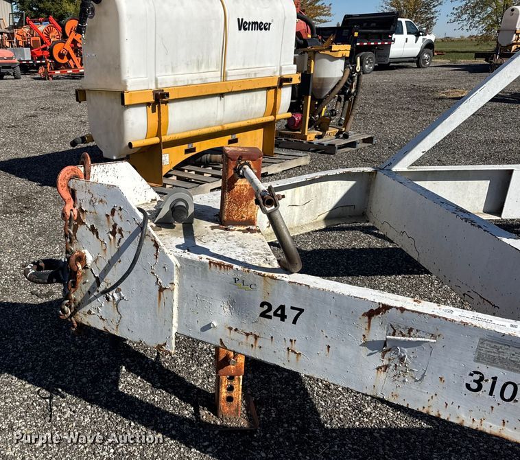 image for item ER0218 1994 Kiefer Built reel trailer