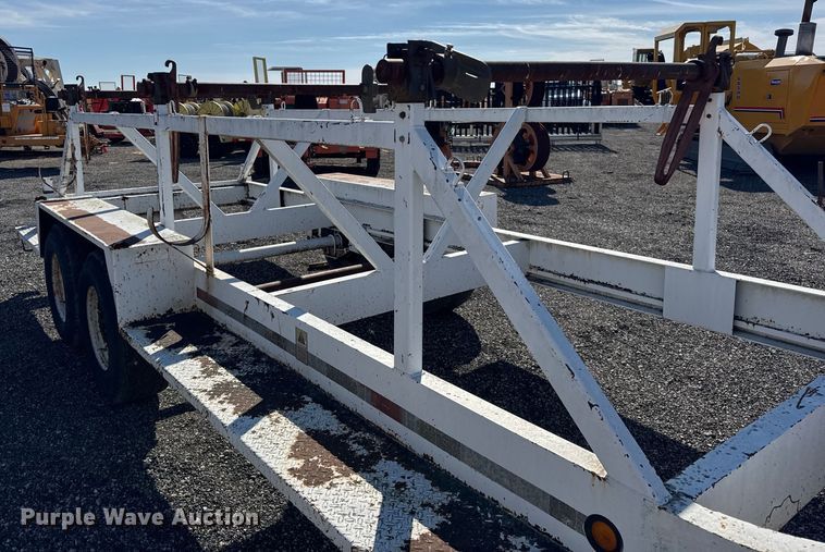 image for item ER0218 1994 Kiefer Built reel trailer