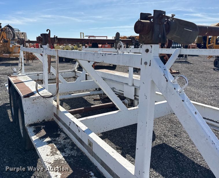 image for item ER0218 1994 Kiefer Built reel trailer