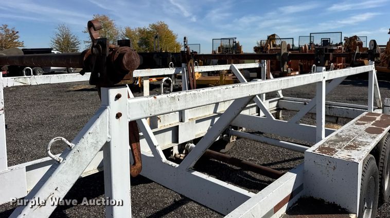 image for item ER0218 1994 Kiefer Built reel trailer