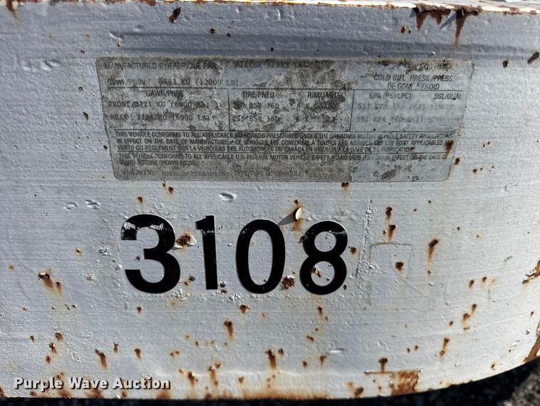 image for item ER0218 1994 Kiefer Built reel trailer