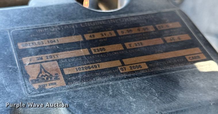 image for item ER0224 2006 Ditch Witch RT40 trencher