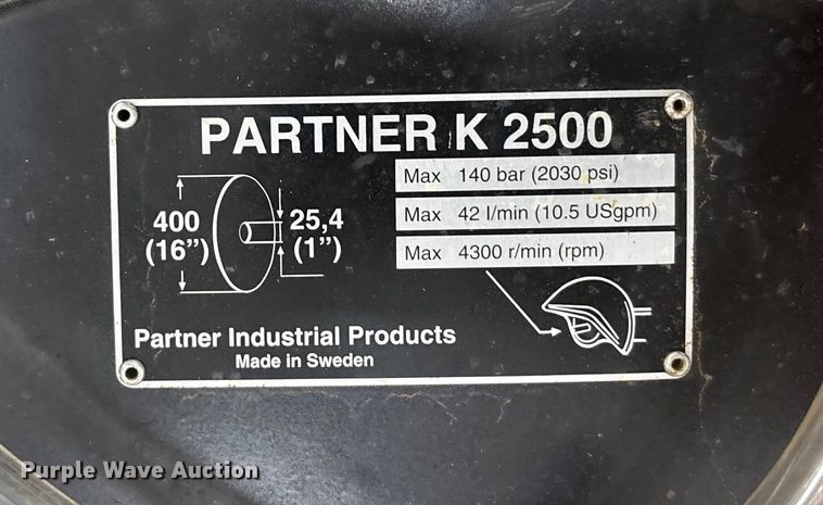 image for item ES1004 Partner K2500 hydraulic concrete saw