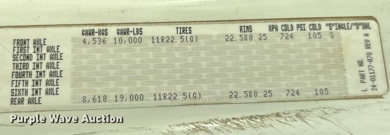 image for item ET3099 2006 Freightliner Business Class M2 dump truck