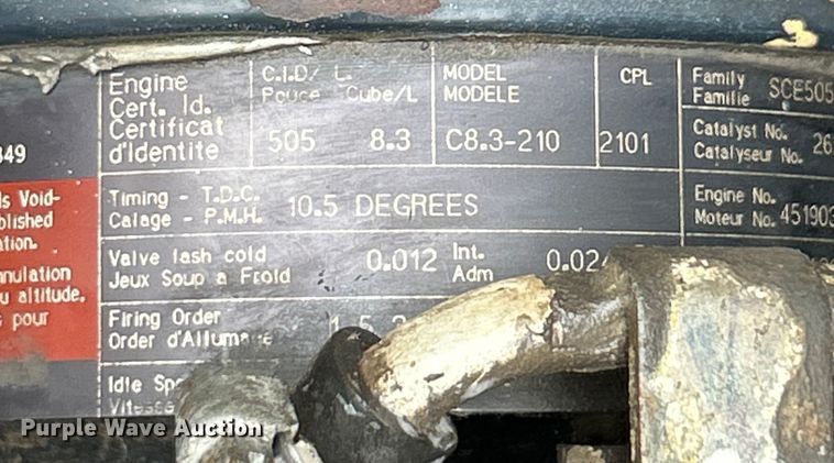 image for item ET3207 1984 Link-Belt HTC-814 crane