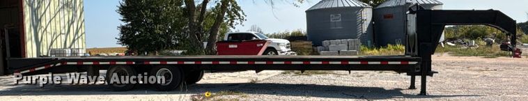 image for item ET4550 2015 Gator Made 35' Gooseneck Trailer equipment trailer