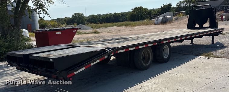 image for item ET4550 2015 Gator Made 35' Gooseneck Trailer equipment trailer