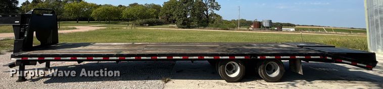 image for item ET4550 2015 Gator Made 35' Gooseneck Trailer equipment trailer