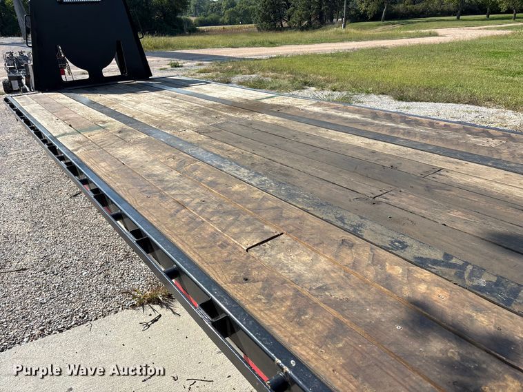 image for item ET4550 2015 Gator Made 35' Gooseneck Trailer equipment trailer