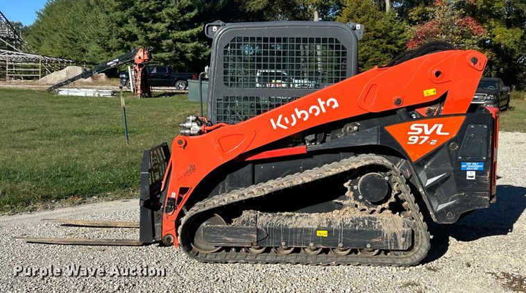image for item ET6503 2022 Kubota SVL97-2 tracked skid steer loader