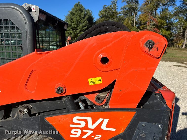 image for item ET6503 2022 Kubota SVL97-2 tracked skid steer loader