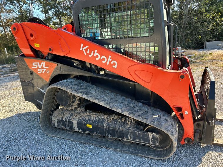 image for item ET6503 2022 Kubota SVL97-2 tracked skid steer loader