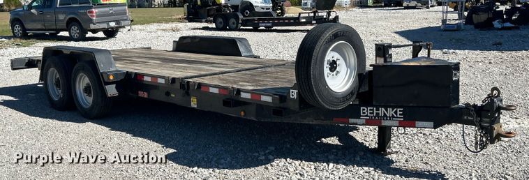 image for item ET6513 2023 Behnke 870 tilt deck equipment trailer