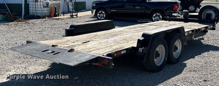 image for item ET6513 2023 Behnke 870 tilt deck equipment trailer