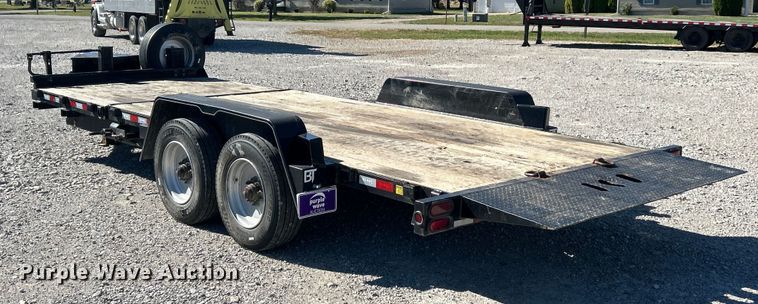 image for item ET6513 2023 Behnke 870 tilt deck equipment trailer
