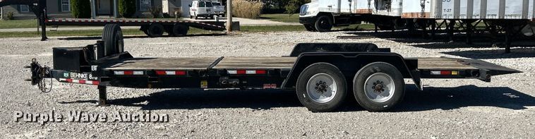 image for item ET6513 2023 Behnke 870 tilt deck equipment trailer