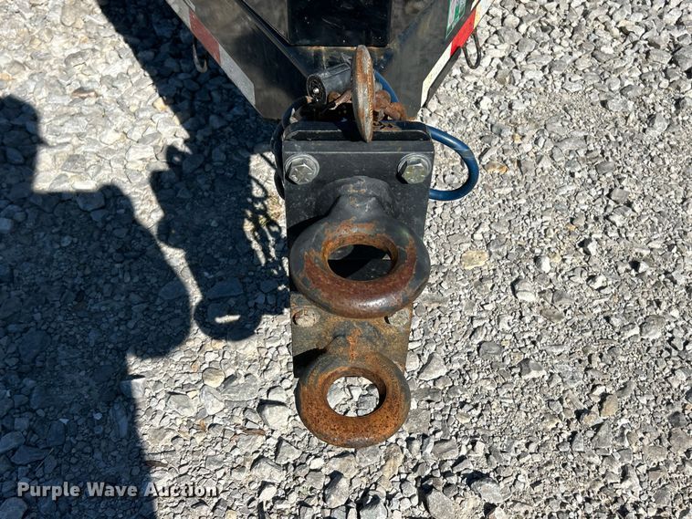 image for item ET6513 2023 Behnke 870 tilt deck equipment trailer