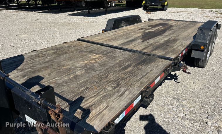 image for item ET6513 2023 Behnke 870 tilt deck equipment trailer