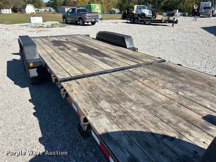 image for item ET6513 2023 Behnke 870 tilt deck equipment trailer