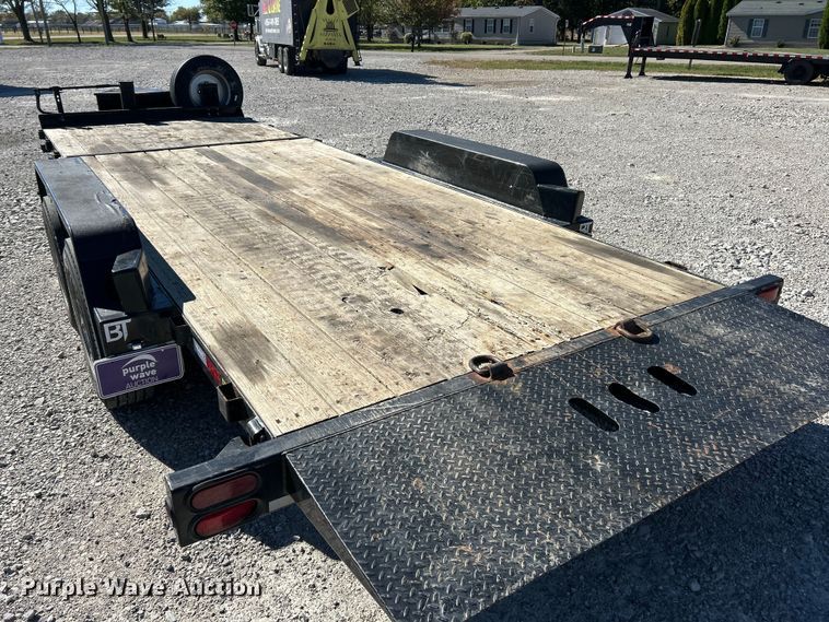 image for item ET6513 2023 Behnke 870 tilt deck equipment trailer