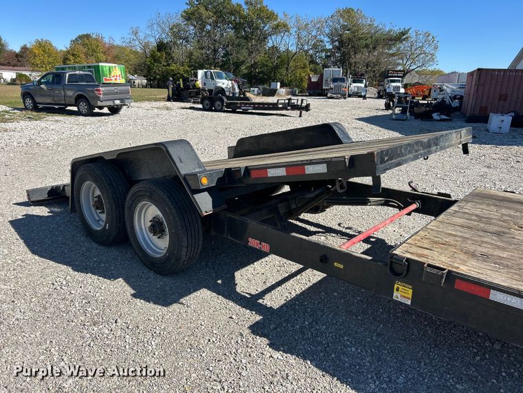 image for item ET6513 2023 Behnke 870 tilt deck equipment trailer