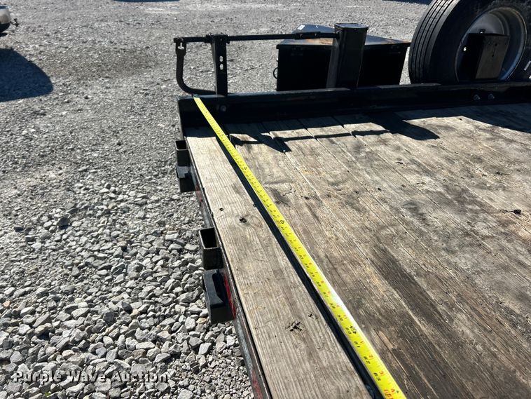 image for item ET6513 2023 Behnke 870 tilt deck equipment trailer