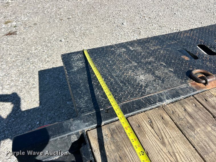 image for item ET6513 2023 Behnke 870 tilt deck equipment trailer