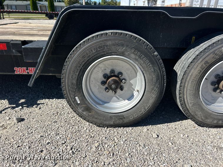 image for item ET6513 2023 Behnke 870 tilt deck equipment trailer