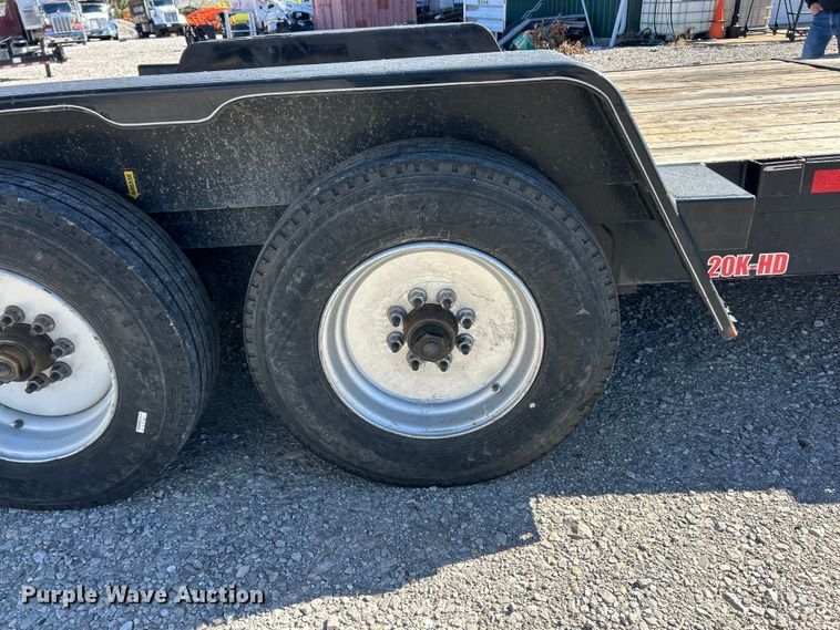 image for item ET6513 2023 Behnke 870 tilt deck equipment trailer