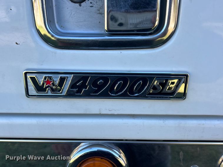 image for item ET6518 2012 Western Star 4900SB grapple crane truck