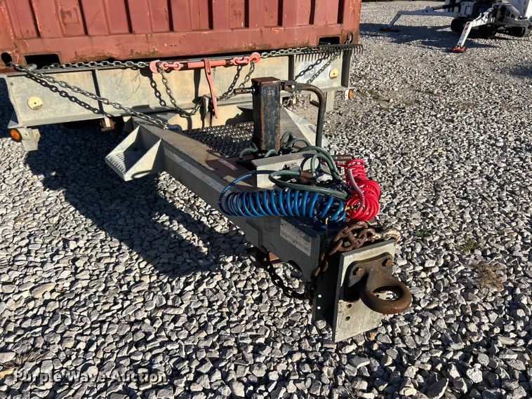 image for item ET6519 2004 American Trailer tilt deck container trailer