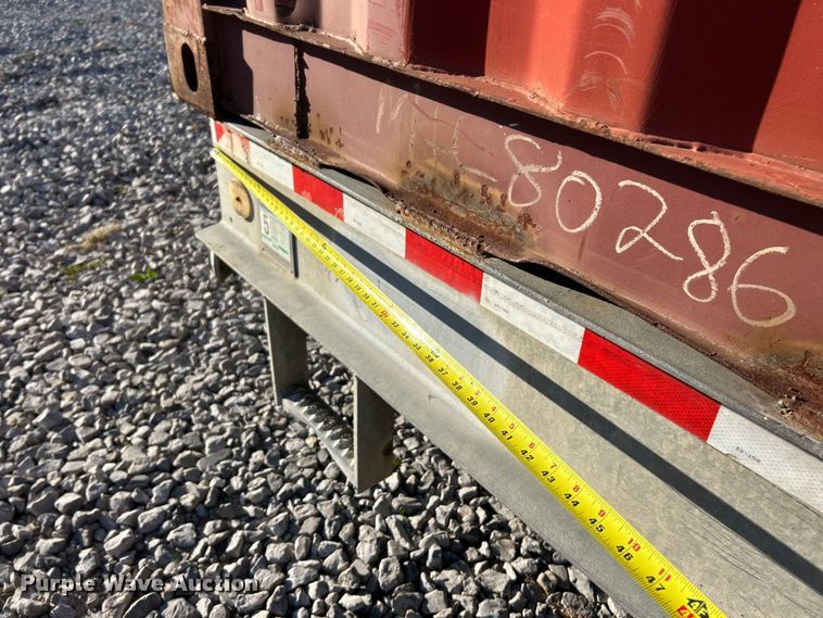 image for item ET6519 2004 American Trailer tilt deck container trailer