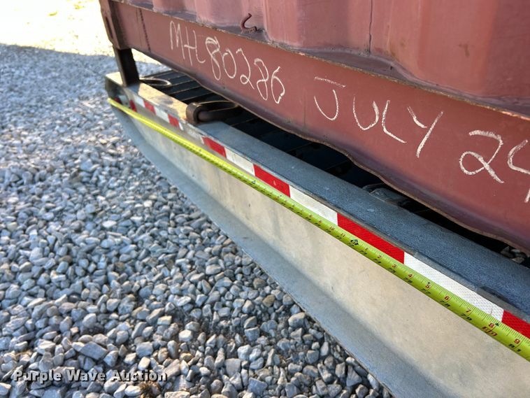 image for item ET6519 2004 American Trailer tilt deck container trailer