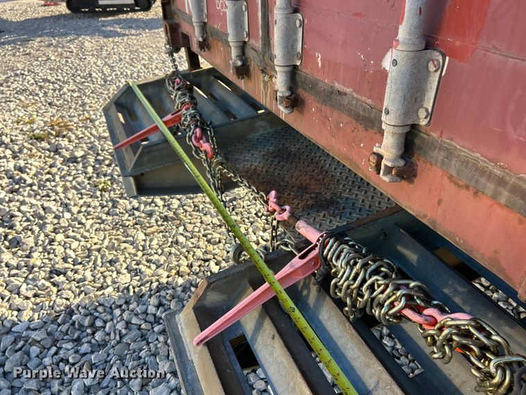 image for item ET6519 2004 American Trailer tilt deck container trailer