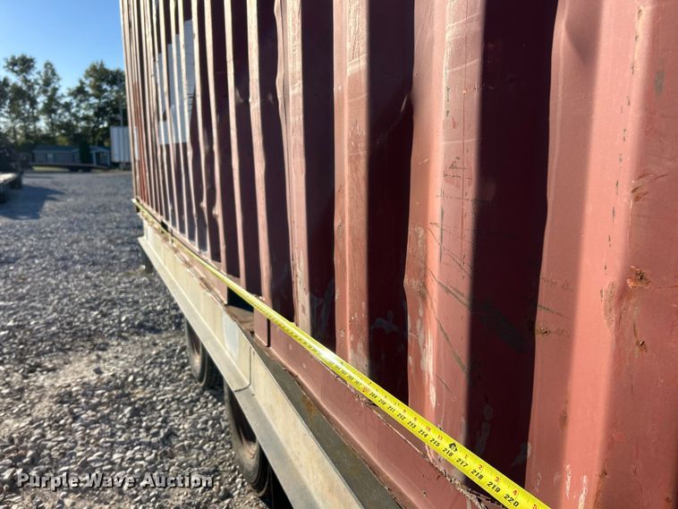 image for item ET6519 2004 American Trailer tilt deck container trailer