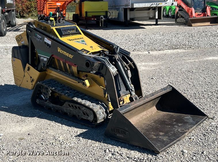 MINI CARGADOR SOBRE ORUGAS COMPACTO 2018 VERMEER CTX100