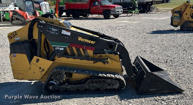 MINI CARGADOR SOBRE ORUGAS COMPACTO 2018 VERMEER CTX100