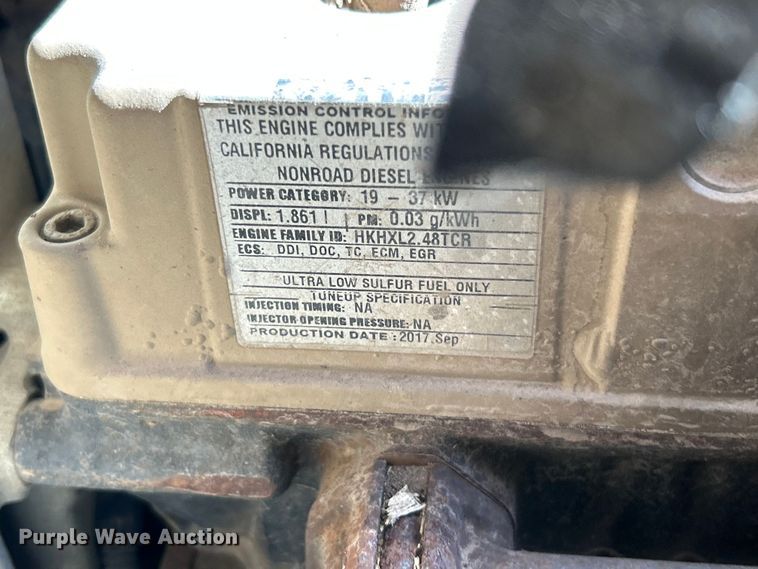 image for item ET6521 2018 Vermeer CTX100 compact utility loader