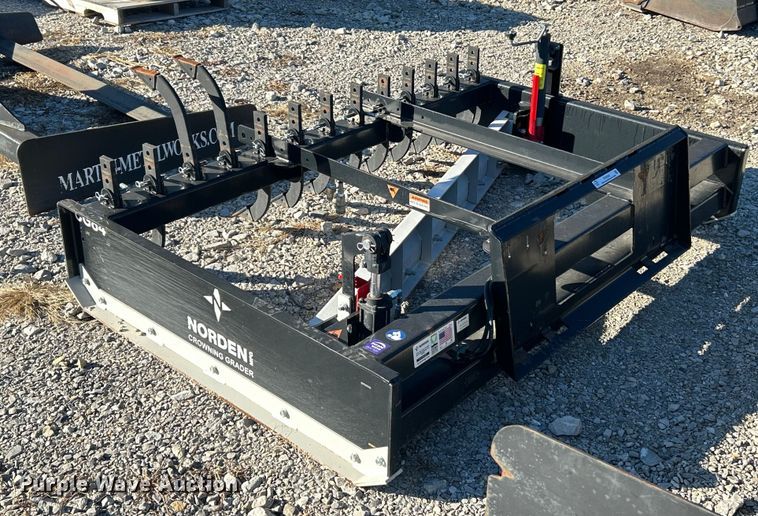 image for item ET6530 Norden CG84-SKD skid steer grader