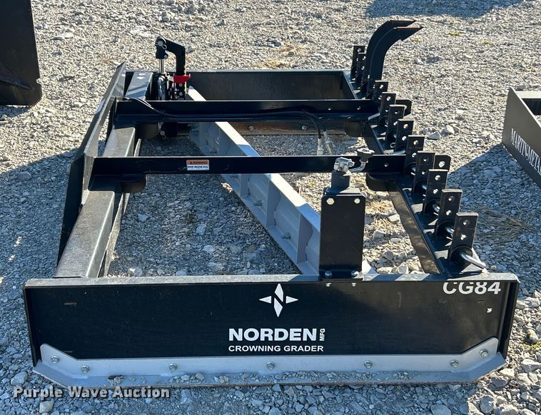 image for item ET6530 Norden CG84-SKD skid steer grader