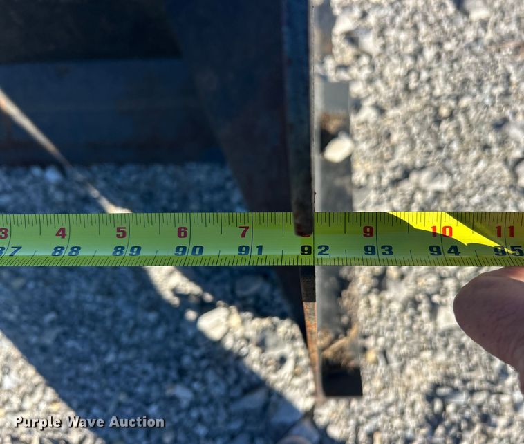 image for item ET6531 Skid steer snow pusher